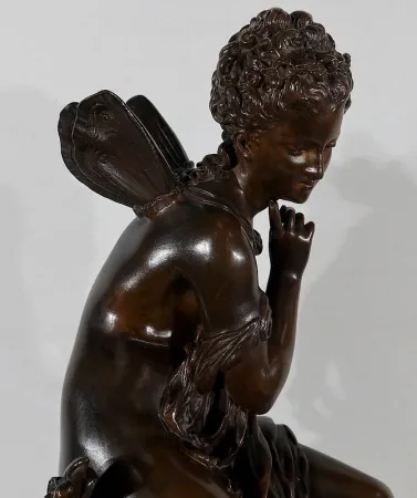 BRONZESTATUE von M. MOREAU