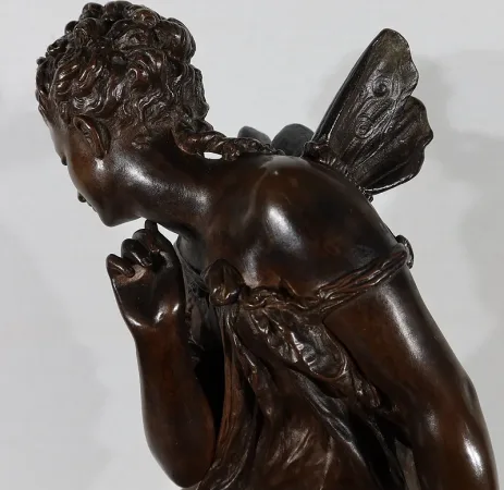 BRONZESTATUE von M. MOREAU