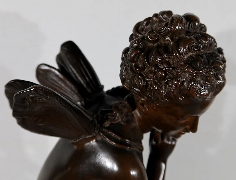 Important Bronze « Ondine » par M. Moreau – Milieu XIXe