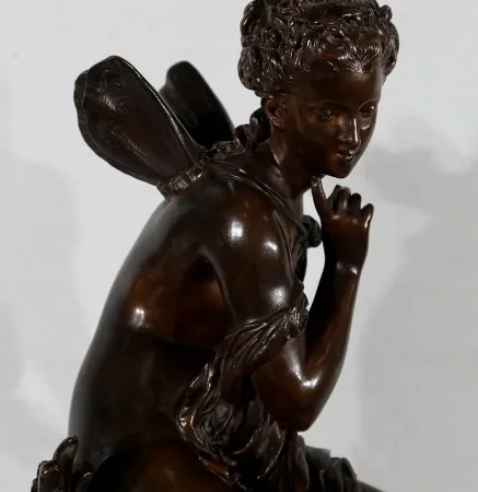 BRONZESTATUE von M. MOREAU