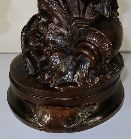 BRONZESTATUE von M. MOREAU