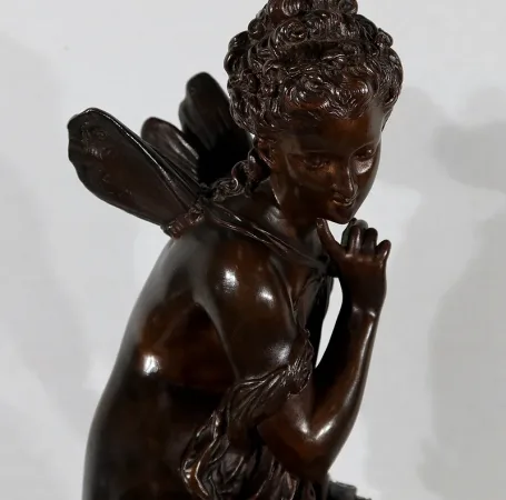 BRONZESTATUE von M. MOREAU