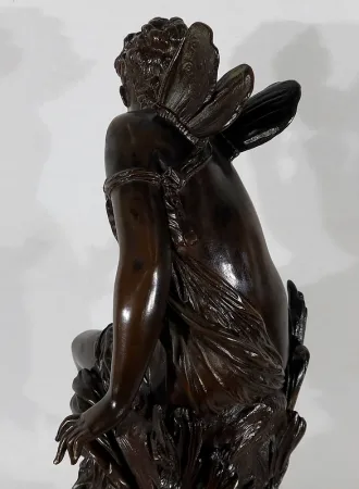 BRONZESTATUE von M. MOREAU