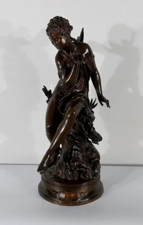 BRONZESTATUE von M. MOREAU
