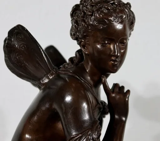 BRONZESTATUE von M. MOREAU