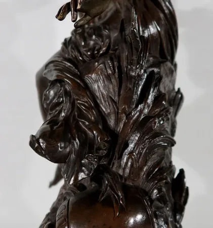 BRONZESTATUE von M. MOREAU