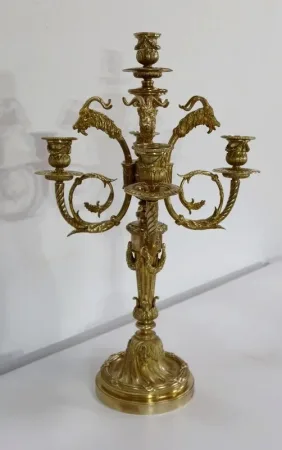 BRONZE CANDELABRA
