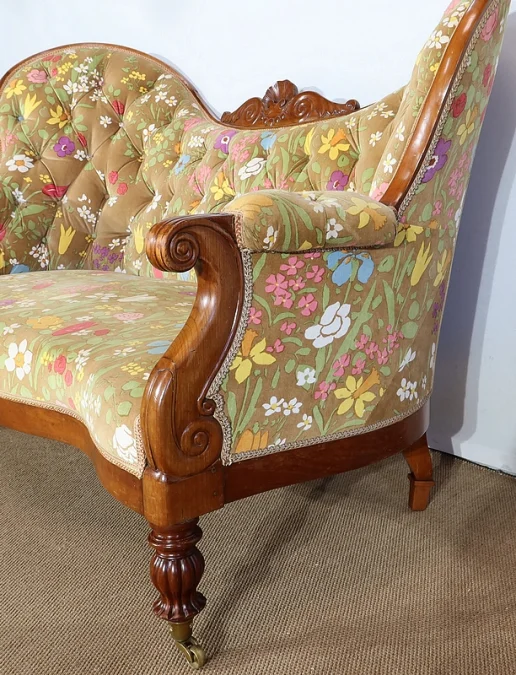 FRENCH RESTAURATION  PERIOD SETTEE