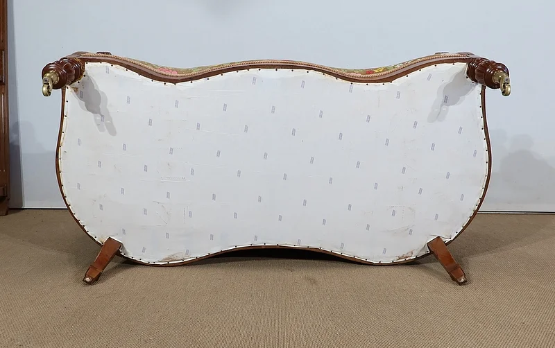 FRENCH RESTAURATION  PERIOD SETTEE