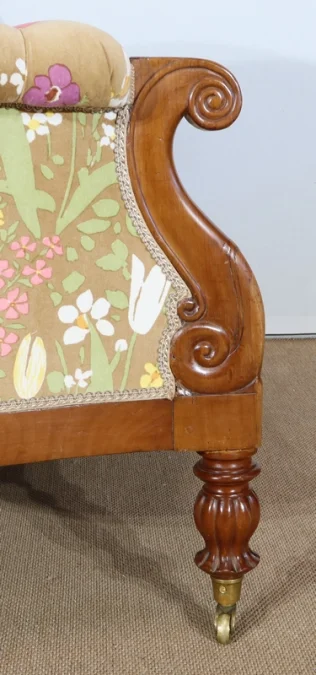 FRENCH RESTAURATION  PERIOD SETTEE
