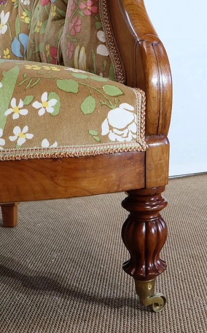 FRENCH RESTAURATION  PERIOD SETTEE