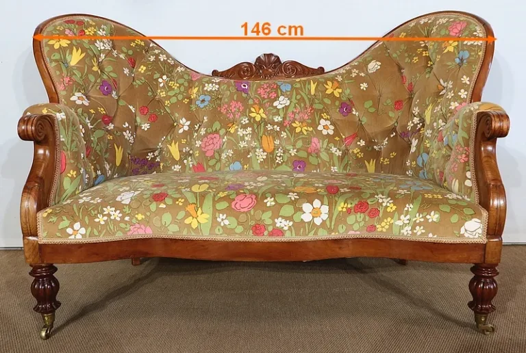 FRANZÖSISCHES RESTAURIERUNGSZEITRAUM-Sofa
