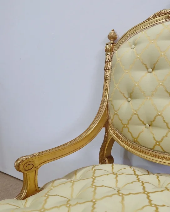 PAAR SESSEL IM LOUIS XVI-STIL