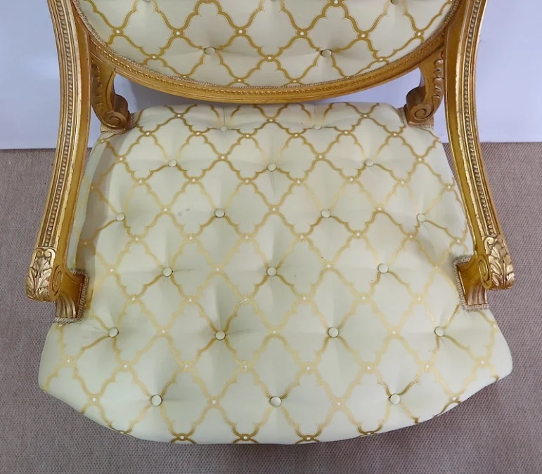 PAAR SESSEL IM LOUIS XVI-STIL