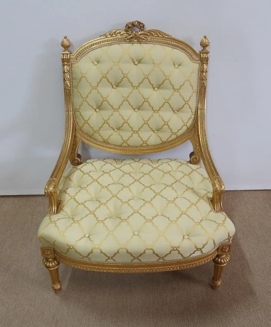 PAAR SESSEL IM LOUIS XVI-STIL