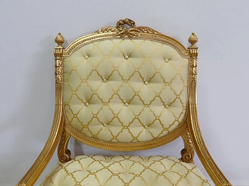 PAAR SESSEL IM LOUIS XVI-STIL