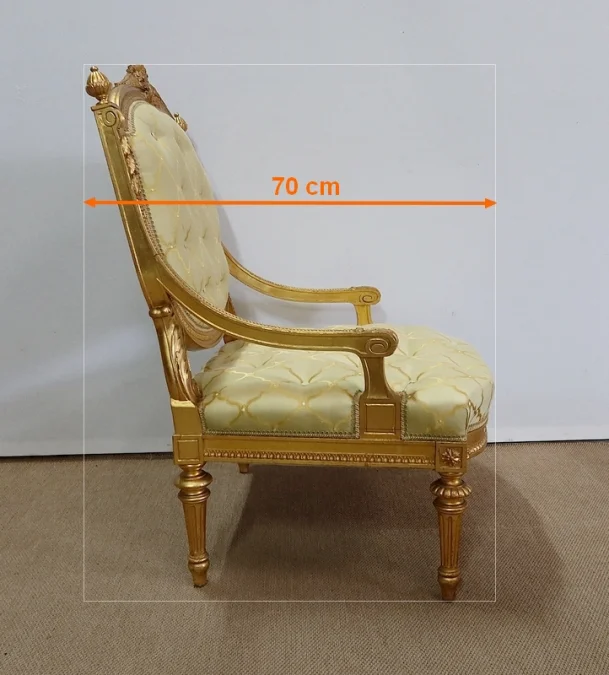 PAAR SESSEL IM LOUIS XVI-STIL