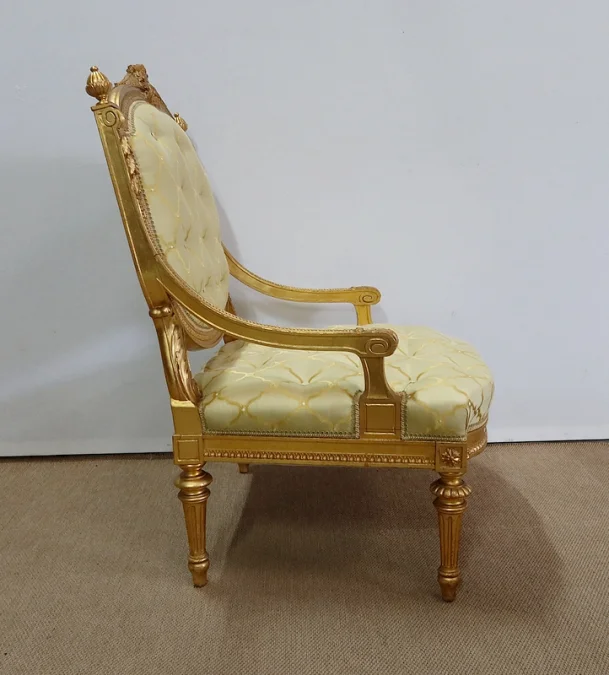 PAAR SESSEL IM LOUIS XVI-STIL