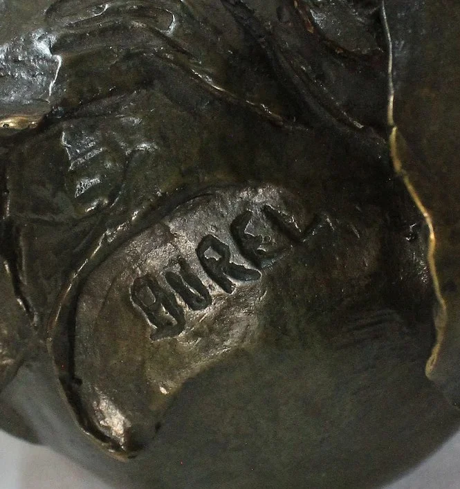 Bronze « Le fruit » signé S. Burel – Début XXe