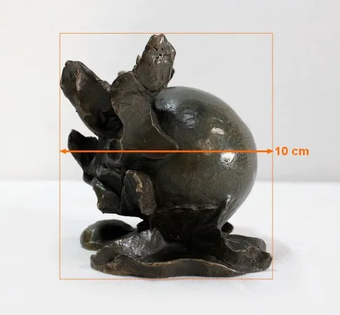 Bronze « Le fruit » signé S. Burel – Début XXe
