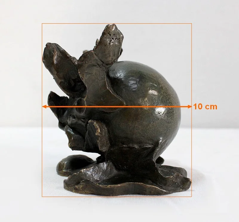 Bronze « Le fruit » signé S. Burel – Début XXe