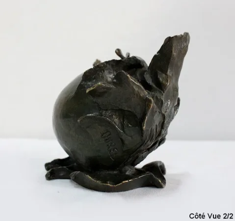 Bronze « Le fruit » signé S. Burel – Début XXe