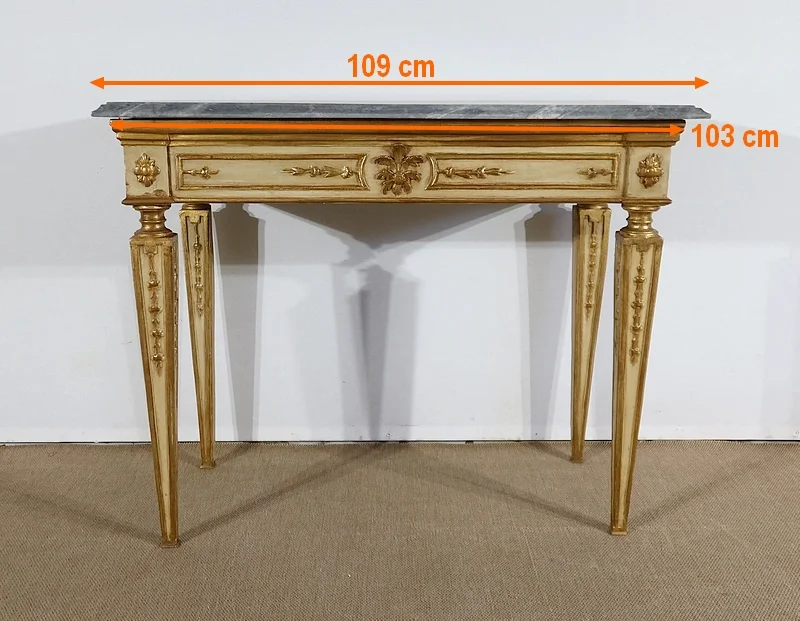 LOUIS XVI STYLE CONSOLE TABLE