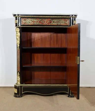 Meuble d’entre-deux en Marqueterie « Boulle », époque Napoléon III - Milieu XIXe