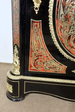 Meuble d’entre-deux en Marqueterie « Boulle », époque Napoléon III - Milieu XIXe