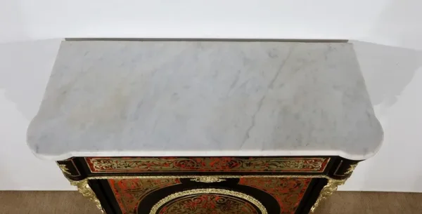 Meuble d’entre-deux en Marqueterie « Boulle », époque Napoléon III - Milieu XIXe