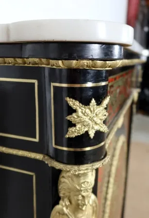 Meuble d’entre-deux en Marqueterie « Boulle », époque Napoléon III - Milieu XIXe