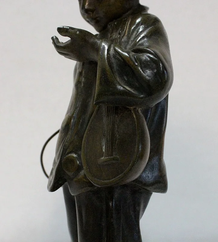 SPELTER STATUETTE von Georged Demange