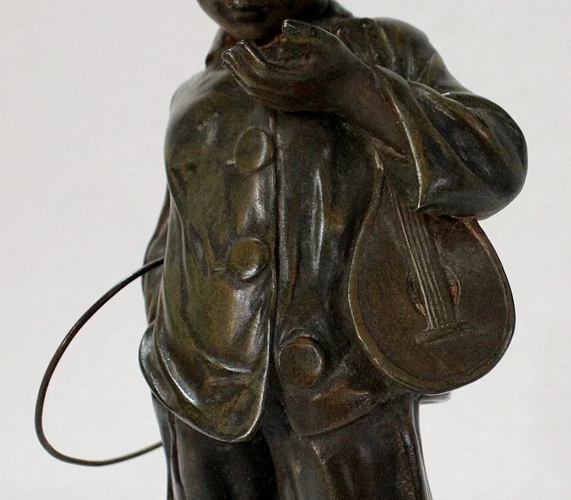 SPELTER STATUETTE von Georged Demange