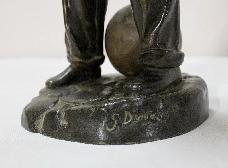 SPELTER STATUETTE von Georged Demange