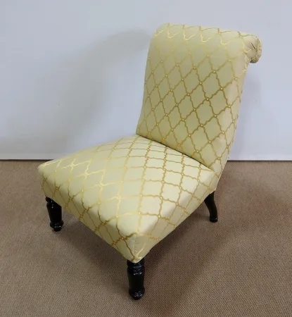 Paire de petites Chauffeuses, époque Napoléon III – Milieu XIXe