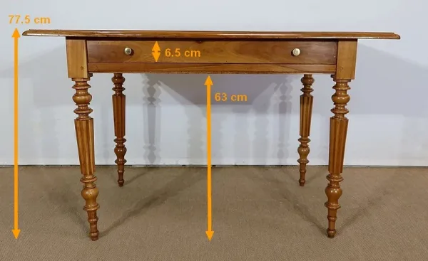 Table en Merisier, style Louis-Philippe – Fin XIXe