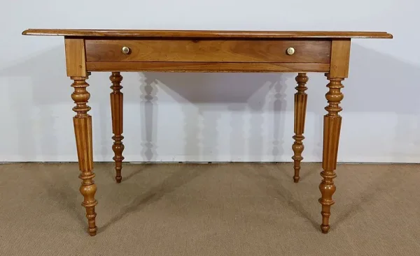 Table en Merisier, style Louis-Philippe – Fin XIXe