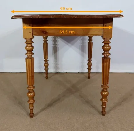 Table en Merisier, style Louis-Philippe – Fin XIXe