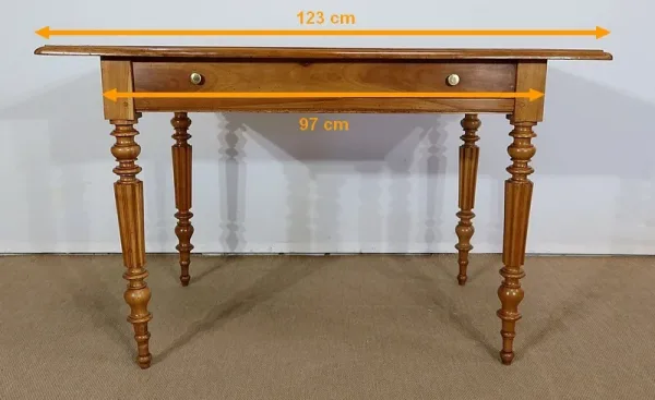Table en Merisier, style Louis-Philippe – Fin XIXe