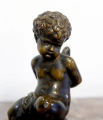 BRONZEFIGUR nach L. KLEY