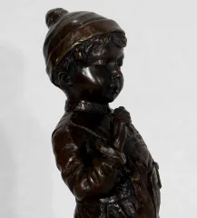 ESTATUILLA DE BRONCE de J. SCHMIDT FELLING