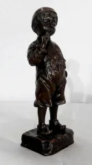 ESTATUILLA DE BRONCE de J. SCHMIDT FELLING