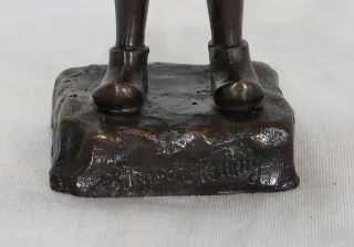 ESTATUILLA DE BRONCE de J. SCHMIDT FELLING