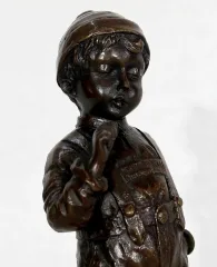 ESTATUILLA DE BRONCE de J. SCHMIDT FELLING