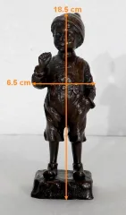 ESTATUILLA DE BRONCE de J. SCHMIDT FELLING