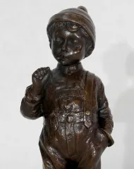 ESTATUILLA DE BRONCE de J. SCHMIDT FELLING