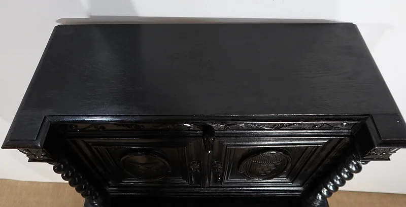 Cabinet de Travail et Table Bureau, style Louis XIII – Fin XIXe