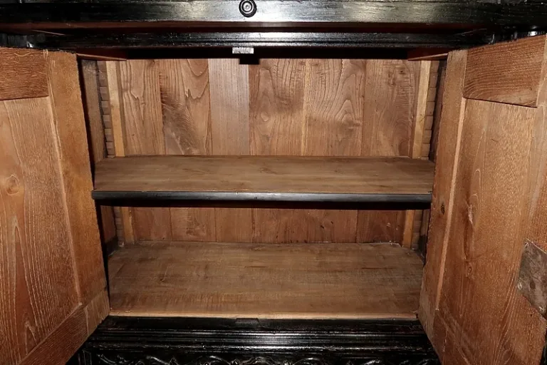 Cabinet de Travail et Table Bureau, style Louis XIII – Fin XIXe