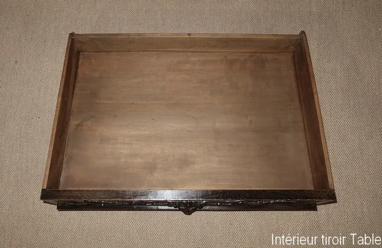 Cabinet de Travail et Table Bureau, style Louis XIII – Fin XIXe