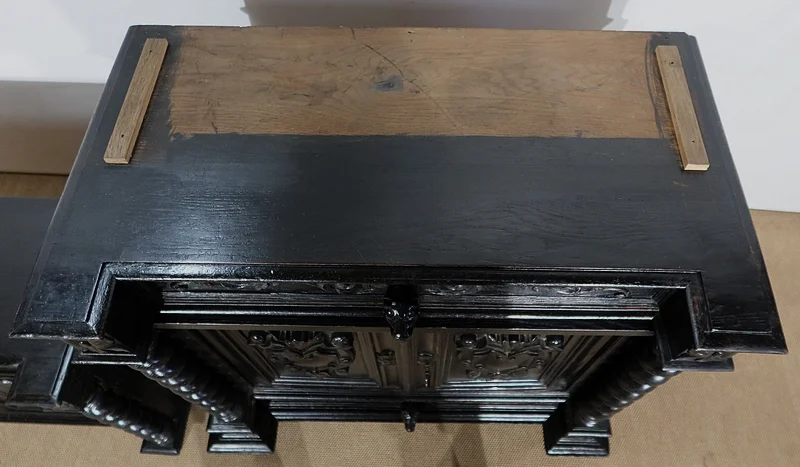 Cabinet de Travail et Table Bureau, style Louis XIII – Fin XIXe